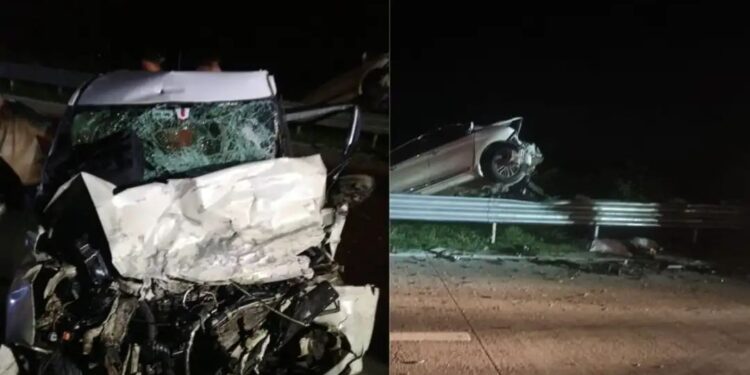 समृद्धी महामार्गावर पुन्हा भीषण अपघात ; सात जण जागीच ठार तर चार जण गंभीर जखमी, जखमींवर जिल्हा रुग्णालयात उपचार सुरू
