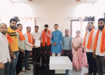 शिवसेना राज्य संघटक एकनाथ दादा पवार यांच्या उपस्थितीत कंधार येथील शिवसेनेच्या विविध पदाधिकाऱ्यांना नियुक्ती