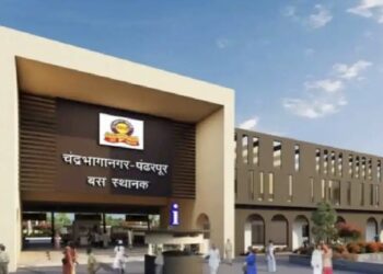 महाराष्ट्र राज्य परिवहन महामंडळाचे राज्यातील पहिले यात्रा बसस्थानक पंढरपुरात ; 11 हेक्टर जागेवर उभारलेल्या चंद्रभागा यात्रा बसस्थानकाचे मुख्यमंत्री एकनाथ शिंदे यांच्याहस्ते उद्या होणार लोकार्पण 