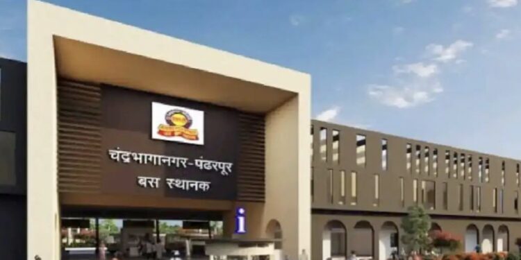 महाराष्ट्र राज्य परिवहन महामंडळाचे राज्यातील पहिले यात्रा बसस्थानक पंढरपुरात ; 11 हेक्टर जागेवर उभारलेल्या चंद्रभागा यात्रा बसस्थानकाचे मुख्यमंत्री एकनाथ शिंदे यांच्याहस्ते उद्या होणार लोकार्पण 