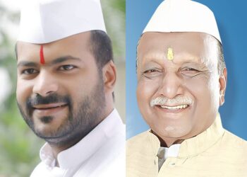 विधानसभा निवडणूक ! मंगळवेढ्याच्या ‘सावली’तून निघू लागले वेगवेगळे सूर ; माजी मंत्री प्रा. लक्ष्मणराव ढोबळे पक्षाच्या प्रचारात तल्लीन झाले असताना पुत्र अभिजीत ढोबळेंनी आळवलाय पक्षाच्या विरोधात सूर?