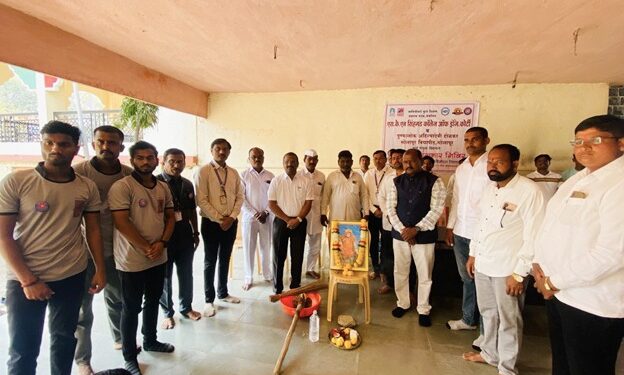 एस.के.एन. सिंहगड कॉलेज पंढरपूर यांचेवतीने खेडभाळवणी येथे विशेष श्रमसंस्कार शिबीराचे आयोजन