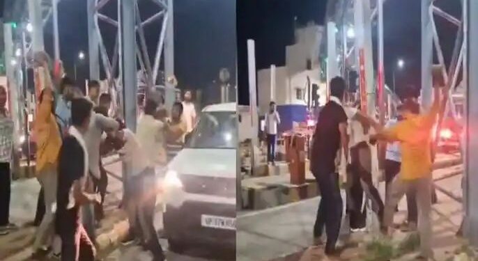 धक्कादायक ! सुट्टी संपवून ड्युटीवर जात असताना लष्कराच्या जवानाला टोल कर्मचाऱ्यांनी खांबाला बांधून केली बेदम मारहाण ; ग्रामस्थांकडून टोल प्लाझाची तोडफोड, कंपनीला 20 लाखांचा दंड, NHAI ची मोठी कारवाई