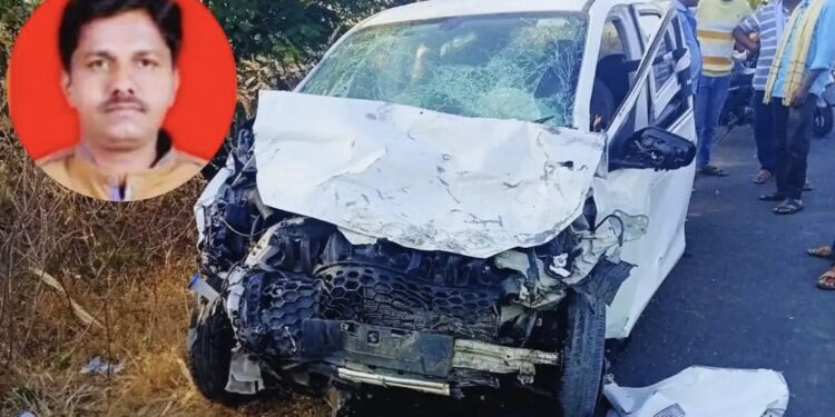 मोठी बातमी ! दोन कारची समोरासमोर धडक होऊन झालेल्या भीषण अपघातात टेंभुर्णी येथील शिक्षकाचा मृत्यू तर एक जण गंभीर जखमी